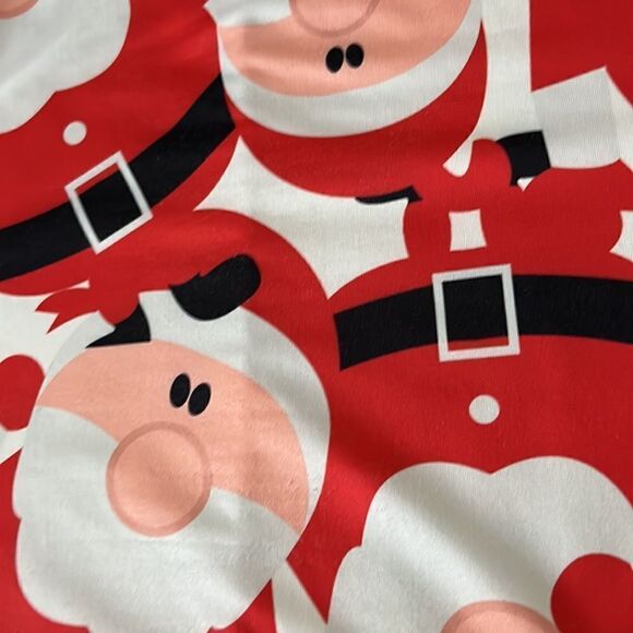 Holiday Santa Pullover Long Sleeve Knee Length Dress- Medium - Picture 11 of 11